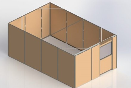 marshield lead lined modular room