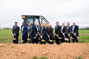 Endress and Hauser groundbreaking event