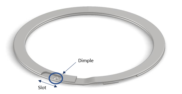 SMALLEY SLOT RING