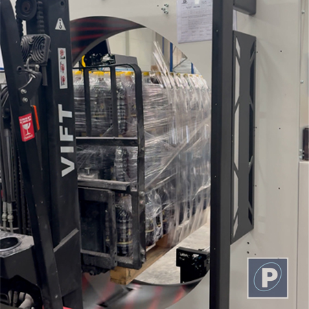 PACKAGIND AND WRAPPING MACHINES ORBITAL STRETCH WRAPPING 